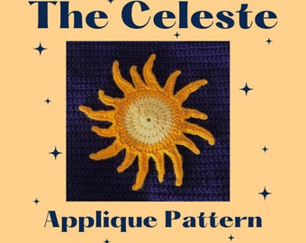 The Celeste Applique | Crochet Applique Pattern