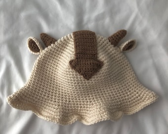 bison hat | crochet bucket hat pattern | two sizes | PDF ONLY