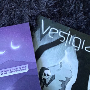 Vestigia | Dark Adventure Graphic Novel | Spooky Story Comic Book Children&#39;s Book