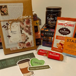 Blind Date with a Book | Pick Your Genre | Mystery Book | Bookish Box | Vintage Wrapping | Gift for Book Lovers
