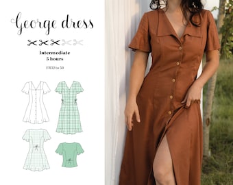 George dress PDF pattern (EN)