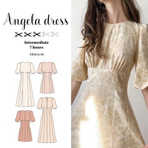 Molde do vestido Angela em PDF (EN)
