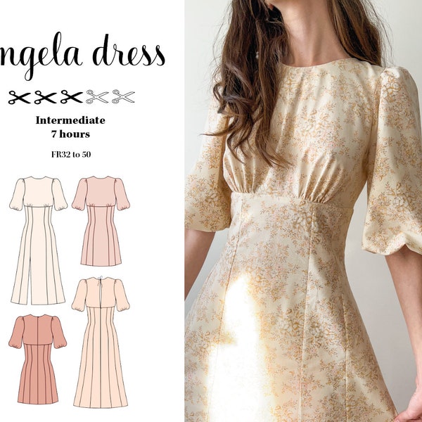 Angela dress PDF pattern (EN)