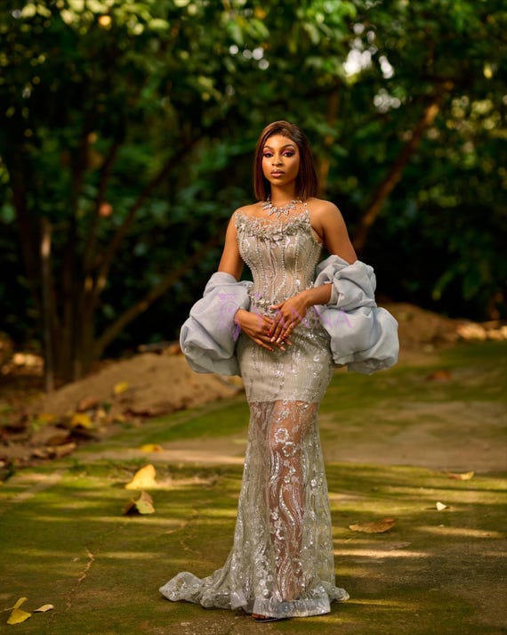 Silver Corset Evening Gown With Puffy Cape | Crystal Embellished Mermaid Dress - Etsy Silver Corset Evening Gown With Puffy Cape | Crystal Embellished Mermaid Dress - Etsy