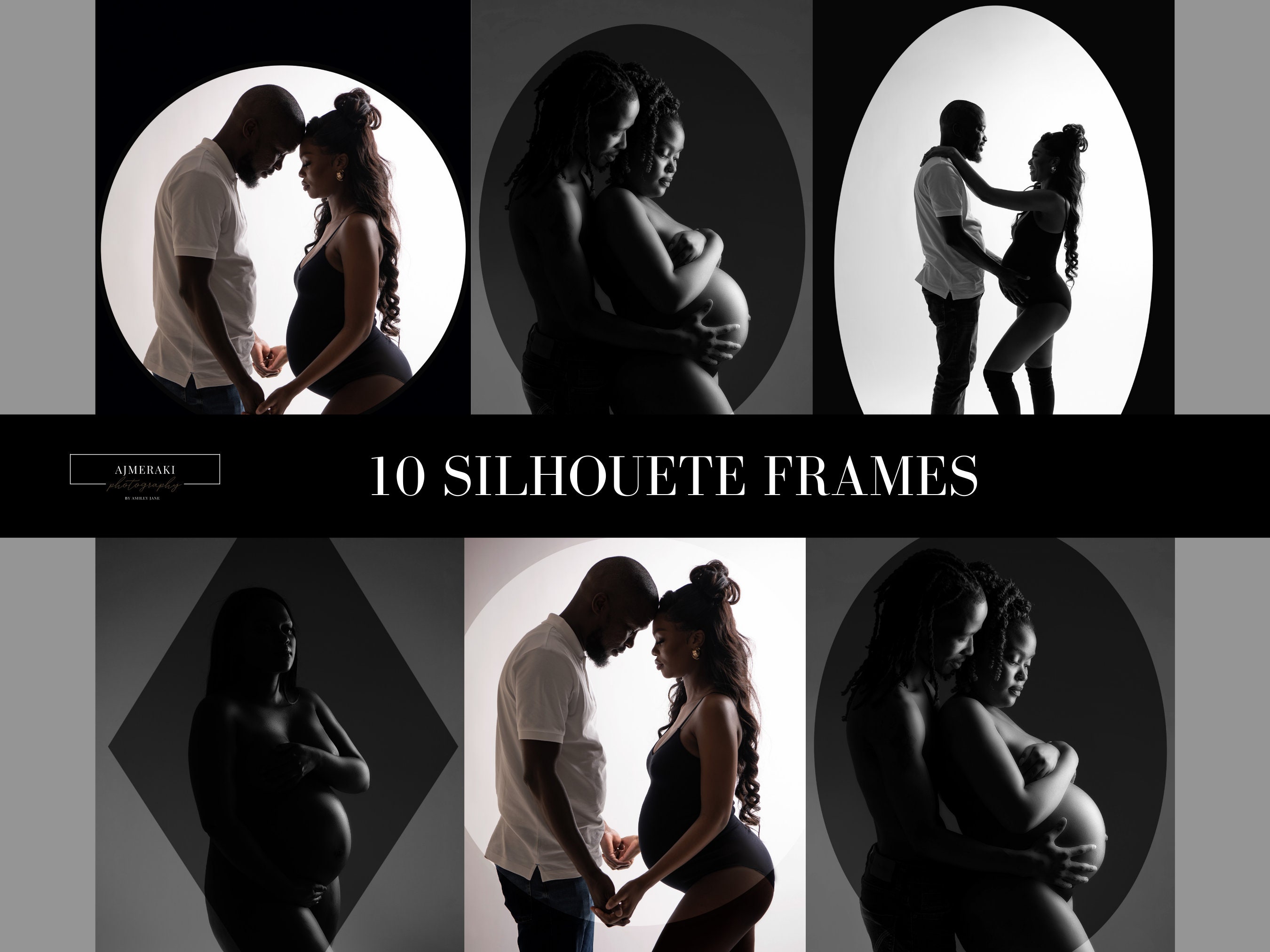 Shadow Overlay, Frame Overlay, Silhouette Overlay, Modern Maternity Overlay, Maternity Frame, Maternity Ring Overlay, Snoot Effect overlay