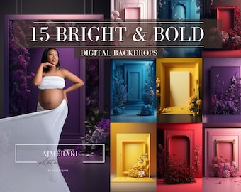 Maternity Digital Backdrops, moderne Photoshop Backdrops (JPG)