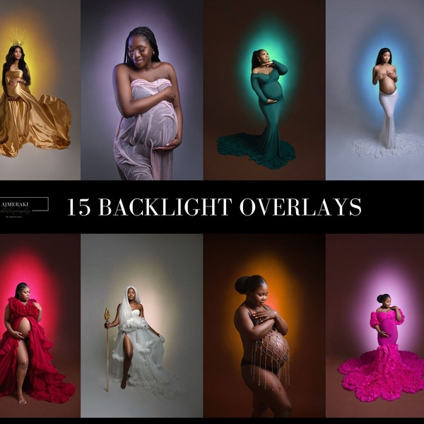 Colorful Backlight Light Overlays, Photoshop Overlay, Maternity Overlay, Maternity digital backdrop, Maternity Overlay, Neon Light Overlay