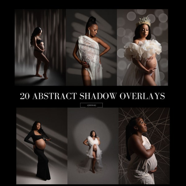 Abstrakter Schatten-Overlay, Rahmen-Overlay, Silhouette-Overlay, Mutterschaft-Overlay, Mutterschaftsrahmen, Mutterschaftsring-Overlay, Snoot-Effekt-Overlay