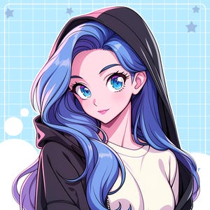 Custom Anime Character Commission for PFP Art, Unique Avatar, Profile Picture Design for Twitch, YouTube, Facebook, Social Media