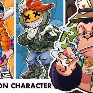 Custom Mascot Cartoon Character | Mascots | Mascot Cartoon | Mascot Logo | Cartoon Logo | Custom Character | cartoon commission | Mascot