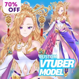 Custom Live2d Vtuber-commissie | Aangepast Vtuber-model, Live2d Model Commission, Vtuber-items, Anime, Animekunst, Pngtuber, Vtuber-model, Kunst