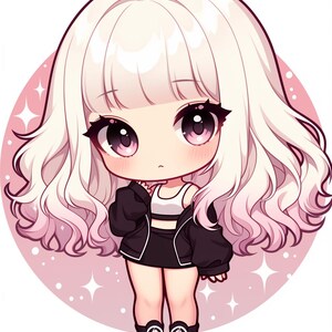 anime, chibi, cute chibi, cute anime, cute character, Fanart, Chibi emote, Custom Chibi, Chibi Anime, Twitch, Kawaii, Chibi Icon, Chibi PFP