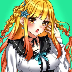pfp, anime pfp, vtuber pfp, pngtuber pfp, streaming pfp, original character, discord pfp, twitch pfp, youtube pfp, profile picture, ych pfp, Commission Art, custom pfp