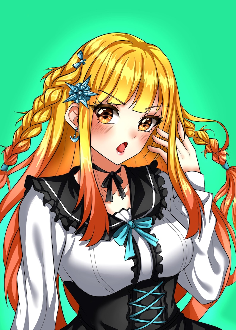 pfp, anime pfp, vtuber pfp, pngtuber pfp, streaming pfp, original character, discord pfp, twitch pfp, youtube pfp, profile picture, ych pfp, Commission Art, custom pfp