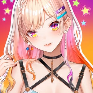 custom pfp, gamer avatar, streaming art, profile picture, personalized design, digital portrait, custom artwork, unique avatar, gaming profile, Twitch profile pic, avatar for streamers, gift for gamers, digital custom pfp