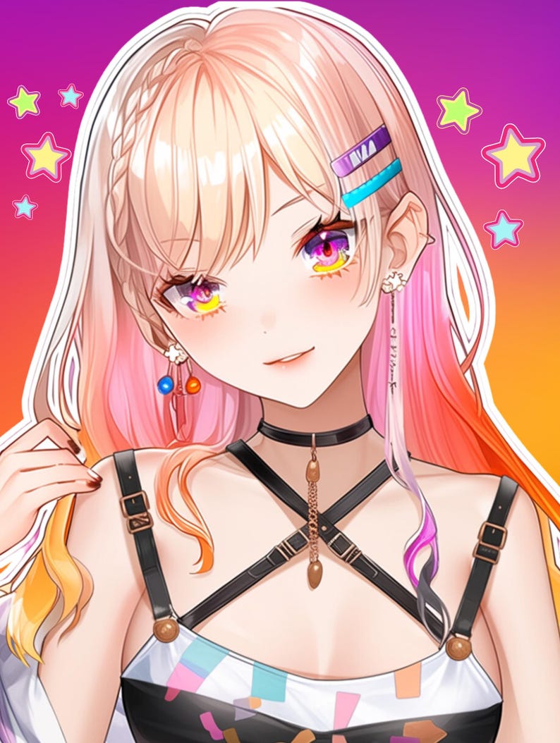 custom pfp, gamer avatar, streaming art, profile picture, personalized design, digital portrait, custom artwork, unique avatar, gaming profile, Twitch profile pic, avatar for streamers, gift for gamers, digital custom pfp