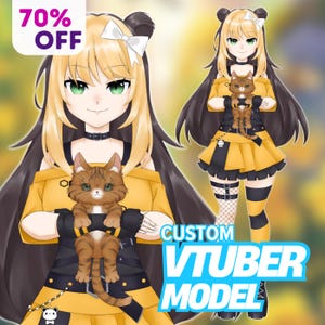 Custom Vtuber Live2D-commissie |  Vtuber-activa | Animekunstcommissie |Animekunst en -items | Pngknol | Emote | Anime-kunst | Vtuber-model