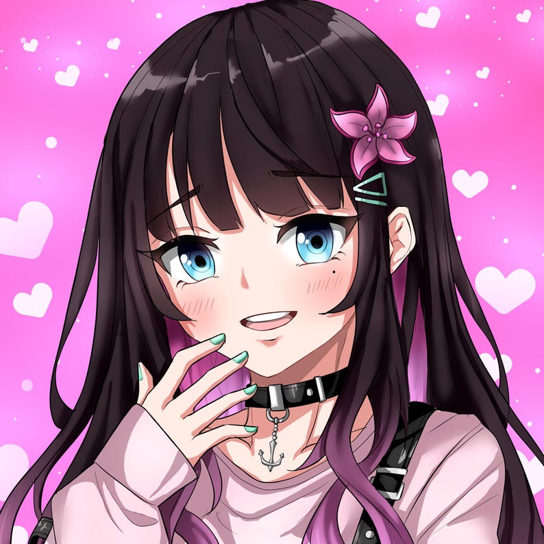 custom pfp, gamer avatar, streaming art, profile picture, personalized design, digital portrait, custom artwork, unique avatar, gaming profile, Twitch profile pic, avatar for streamers, gift for gamers, digital custom pfp