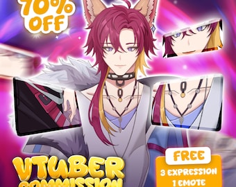 Eigenes Anime Vtuber Model: Live2D Character Design & Takelung