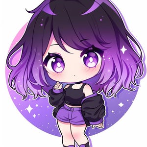 anime, chibi, cute chibi, cute anime, cute character, Fanart, Chibi emote, Custom Chibi, Chibi Anime, Twitch, Kawaii, Chibi Icon, Chibi PFP