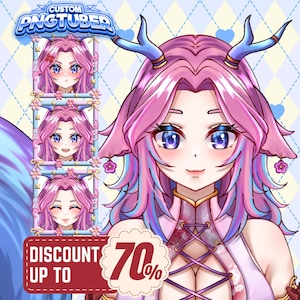 Pngtuber personalizado, diseño de Pngtuber, Pngtuber, personaje de Pngtuber, comisión de Live2d, modelo de Live2d, Pngtuber para transmisión, Twitch, YouTube, Facebook