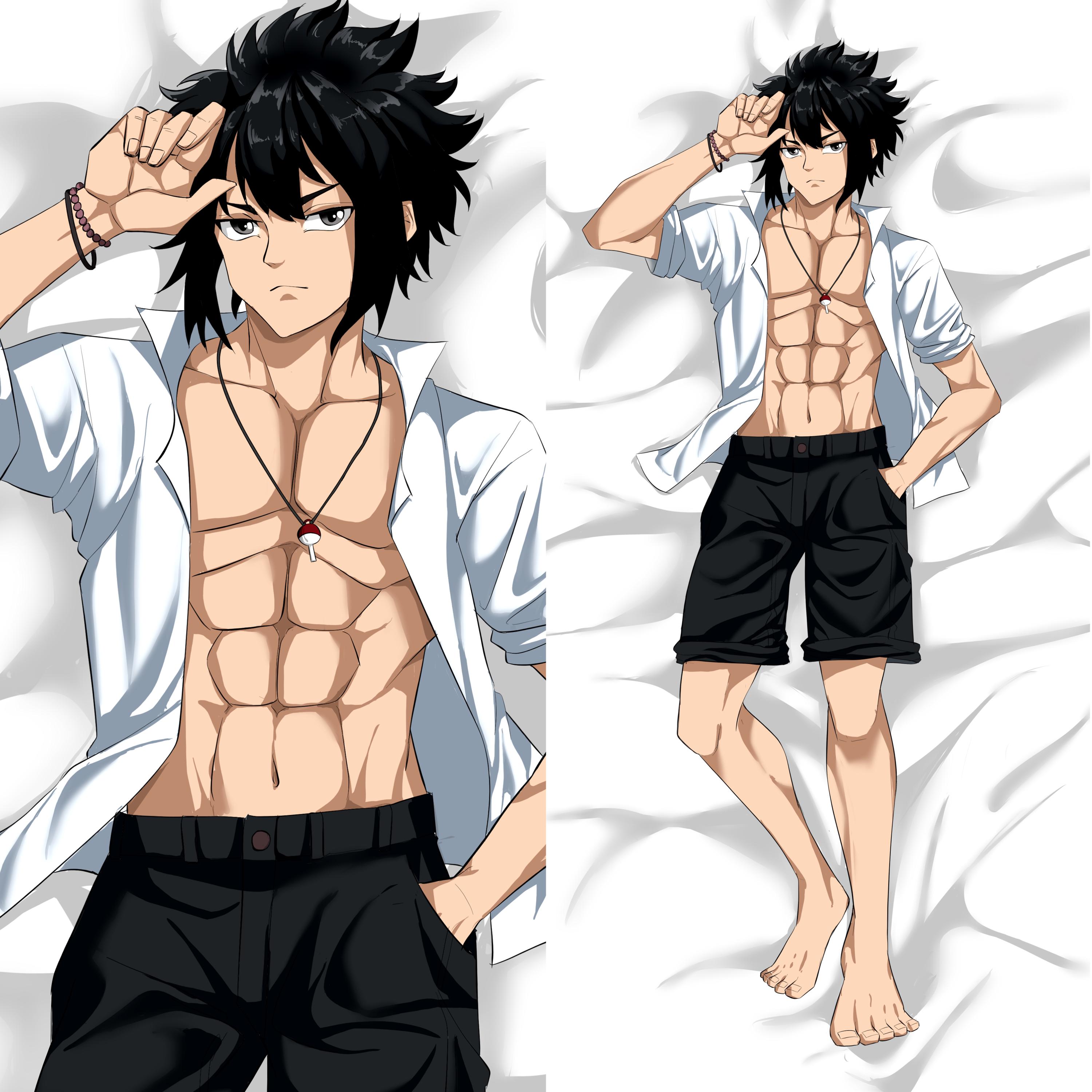 Custom Drawing Anime Art Dakimakura Body Pillow Cover Waifu Vtuber Furry Art Husbando OC SFW Anime Couple Fan Art Original Character Etsy Australia