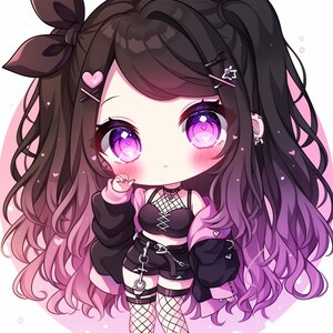 anime, chibi, cute chibi, cute anime, cute character, Fanart, Chibi emote, Custom Chibi, Chibi Anime, Twitch, Kawaii, Chibi Icon, Chibi PFP