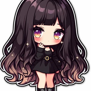anime, chibi, cute chibi, cute anime, cute character, Fanart, Chibi emote, Custom Chibi, Chibi Anime, Twitch, Kawaii, Chibi Icon, Chibi PFP