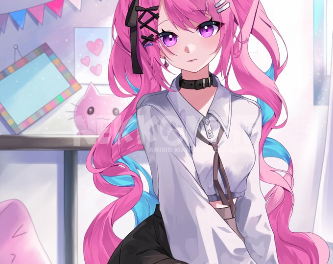 Custom Anime Character Commission | Drawing Anime | Original Anime Art | Fanart | Personalised Gift | Digital Art | Pfp icon | Avatar