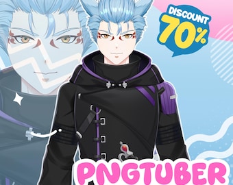 TUBE PNG personnalisé | Commission PNG | Personnage PNG | PNG | Conception PNG | Modèle Vtuber | Vtuber | Veadotube