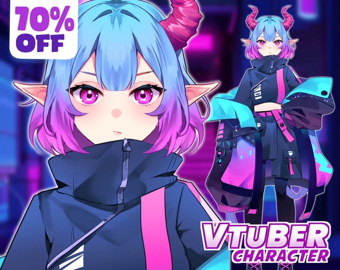 Custom Vtuber Model Live2d Commission | Vtuber model female & male | Vtuber model | Live2d Vtuber Model | Vtuber asset | Anime art