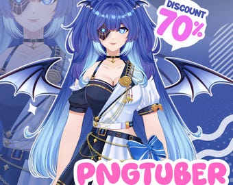 Custom PNGTUBER for streaming | Png tuber Commission | Pngtuber Character| Pngtuber | Pngtuber Design | Vtuber Model | Vtuber | Veadotube