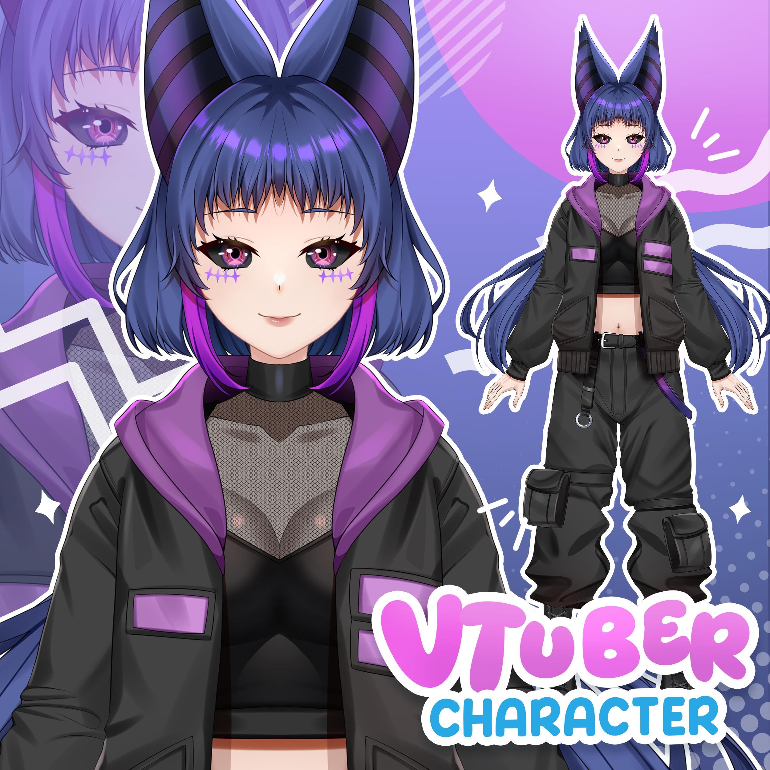 Custom Live2D VTuber Model Commission | Anime Avatar for Streaming