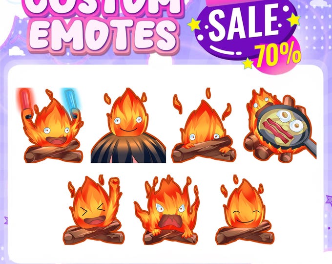 Custom Twitch Emotes | Animated Emotes | Twitch Emote for streamer | Animal Emotes | Vtuber Emote | Twitch Emotes | Emotes | YCH