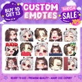 Custom Twitce Emotes | Custom Emotes | Pet animal emotes | Animated emotes | Sub Emotes | Twitch Emotes | Stiker Emotes | Kick Emotes | YCH product logo