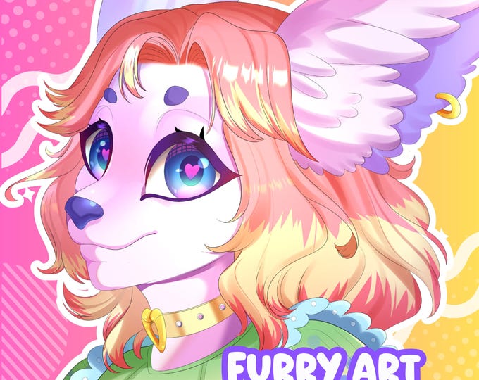 Custom Furry, Furry Art, Furry Commission, Furry Icon, Fursona Commission, PFP, Furry Ref, furry avatar, Persinalized Gift, furry couple
