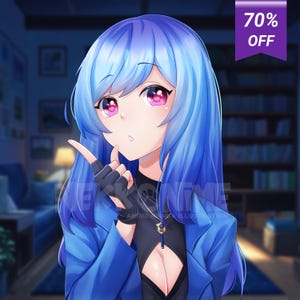Custom Anime Character | Anime Commission | Anime Illustration | PFP | Original Anime Art | Anime Portrait | OC | Digital Art | Genshin