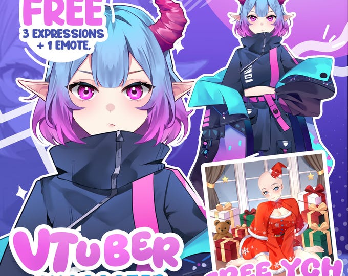 Custom Vtuber Model Live2d Commission | Vtuber Asset | Vtuber female & male | Vtuber model | Anime Art | Pngtuber | Vtuber Model Commission
