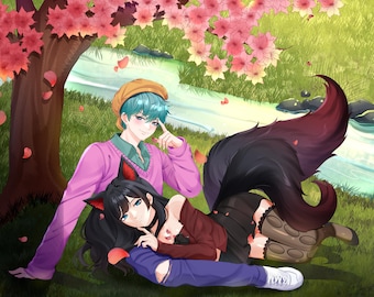 Custom Anime Portrait | oc commission | Anime Character Commission | Family Portrait | PFP Anime | Anime Portrait | Anime Illustration