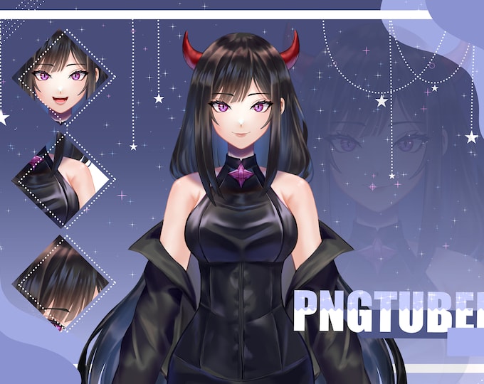 Custom PNGTuber Commission | pngtuber avatar | pngtuber character | Pngtuber Model | veadotube | Pngtuber for streamer| Anime | vtuber