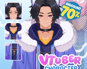 Custom Anime Vtuber Model | Live2D Commission