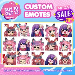 Twitch Emotes, Emotes, Twitch, Gift, animated emotes, Youtube, Custom Emotes, Discord, Twitch Emote, Emote Twitch, Personalised Gift, Gift, bunny emotes, discord emotes, repo emotes, Christmas emotes, helloween emotes, meme, stream, twitch sub badges, twitch badges, custom twitch emotes, animated twitch emotes, Kick emotes, ych emotes, vtuber model, custom vtuber, pngtuber, youtube, twitch badges, discord, twitch stream, twitch sub emotes, vtuber emotes, chibi character, Sub emotes, cute emotes