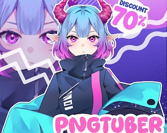 Custom PNGTUBER | Pngtuber Commission | Commercial use | Png Tuber Model | Pngtuber Design | Pngtuber Commission | PngTuber Avatar