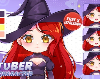 Custom LIVE2D Vtuber Model | Vtuber Commission | Vtuber Design | Vtuber Chibi | Live2d Commission | live2d model | Rigging
