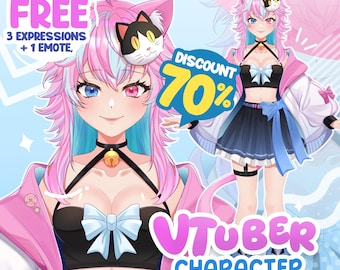 Encargos y rigging de modelos personalizados de Vtuber con Live2D