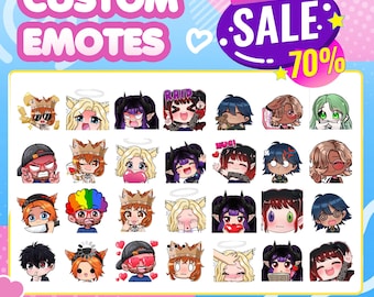 Custom Twitch Emotes | Animated Emotes | Emotes  | YCH  | Custom Emotes | Twitch Emotes  | twitch emotes | Pet Animal Emote | Kick Emotes
