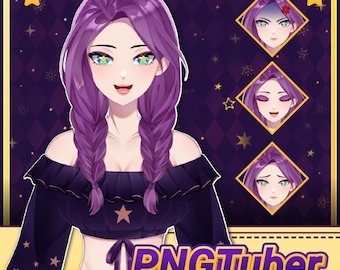Custom PNGTUBER | Pngtuber Commission | pngtuber model | Png Tuber | anime | anime commission | vtuber | vtuber model | veadotube | pfp