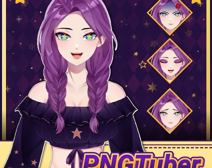 Custom PNGTUBER | Pngtuber Commission | pngtuber model | Png Tuber | anime | anime commission | vtuber | vtuber model | veadotube | pfp
