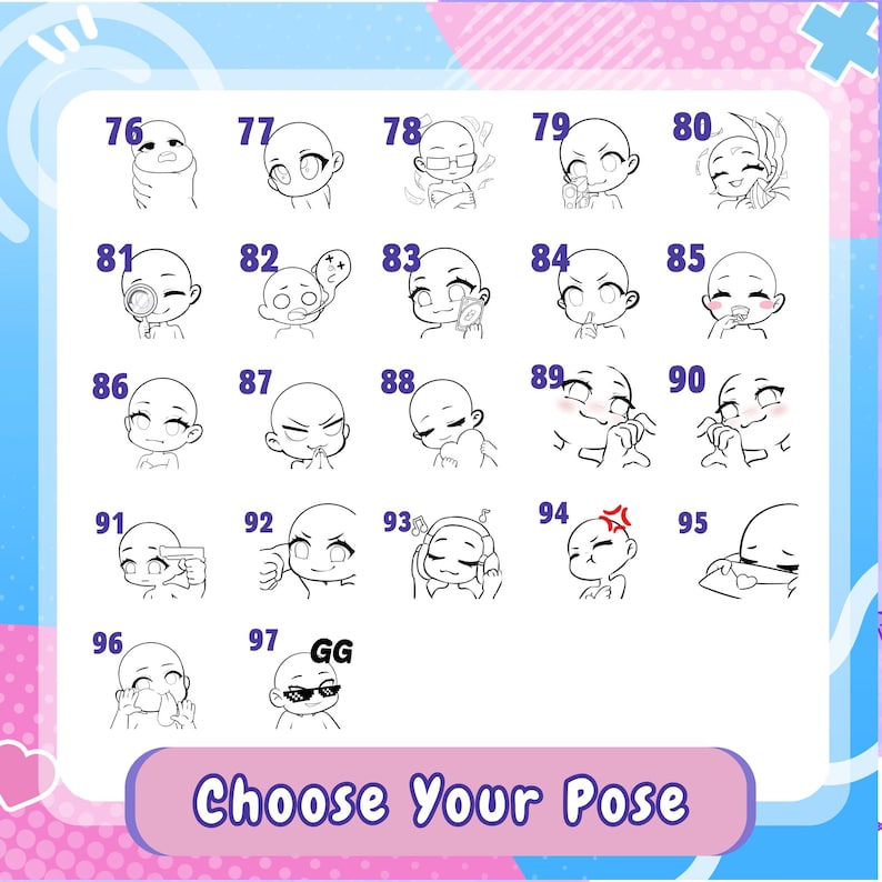 Custom Twitce Emotes | Custom Emotes | Pet animal emotes | Animated emotes | Sub Emotes | Twitch Emotes | Vtuber Emotes | Emotes | YCH image 6
