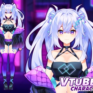 Custom Live2d Vtuber Commission | Live2d Model Commission, Pngtuber, Vtuber assets, Anime, Anime Art, Custom Vtuber Model, Rigging
